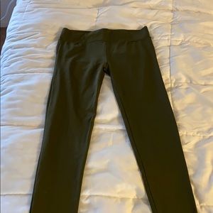 Olive green leggings